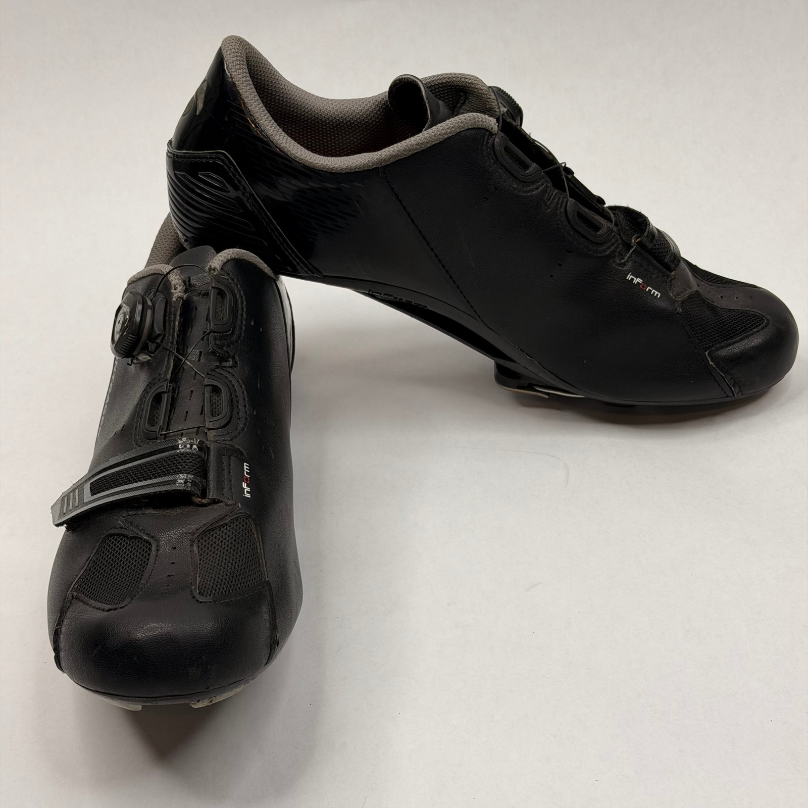 Bontrager Specter Road Cycling Shoes Black Boa Dial Mens 13 Eur 46 Spd Cleats